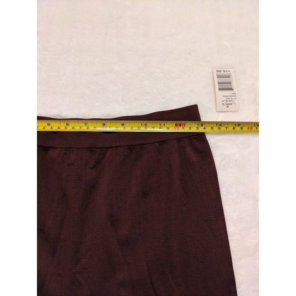 Say What? Leggings Coffee Brown Juniors Size Large - Picture 2 of 7